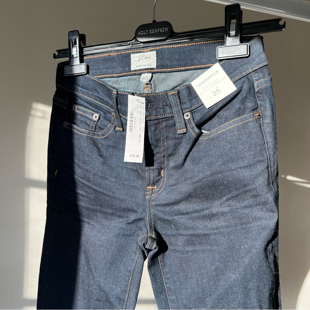 NWT J.Crew Women’s Toothpick Jean - Picture 2 of 10